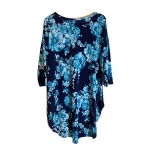 BlueWaters Boutique Honey Me Tunic Top Teal Blue